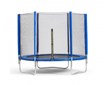 Батут DFC Trampoline Fitness с сеткой 14FT-TR-B