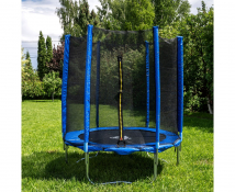 Батут DFC Trampoline Fitness с сеткой 14FT-TR-B