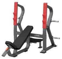 Олимпийская наклонная скамья для жима SMITH Incline Bench Press DH-027