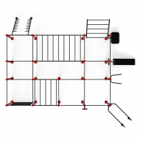 Комплекс для функциональных тренировок - Ринг PANATTA DFC 812 Outdoor - Rig 1CC009