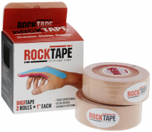 Кинезиотейп ROCKTAPE Digit tape, узкий, 2.5 см х 5 м, бежевый