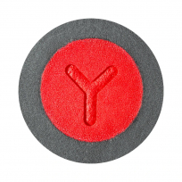Спортивный валик YAMAGUCHI Fit Roller (серо-красный)