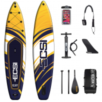 ДОСКА SUP НАДУВНАЯ ECSI MASTER TOURING INDIGO (12'6X32''X6'')